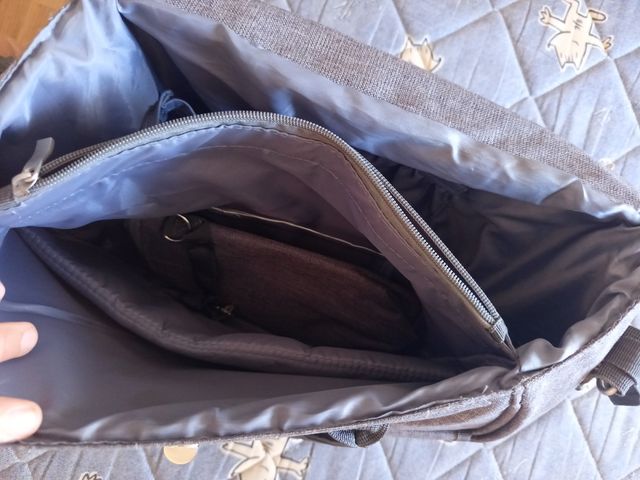 Bolso bebé grande - Gris