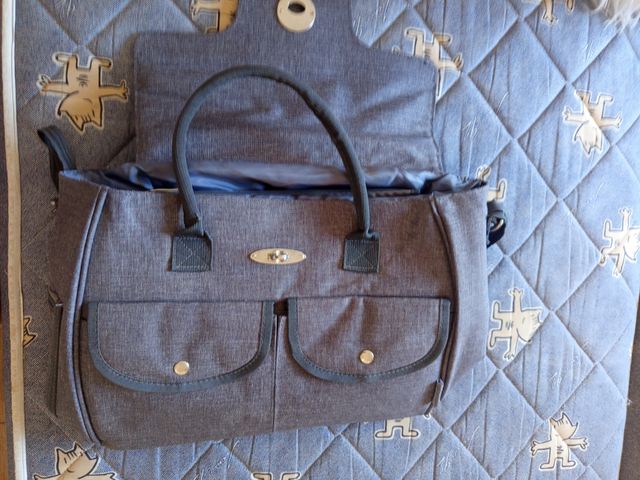 Bolso bebé grande - Gris