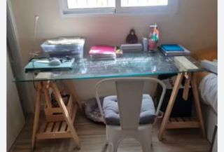 Mesa escritorio cristal ikea