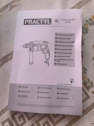 Taladro Practyl 500W - NUEVO