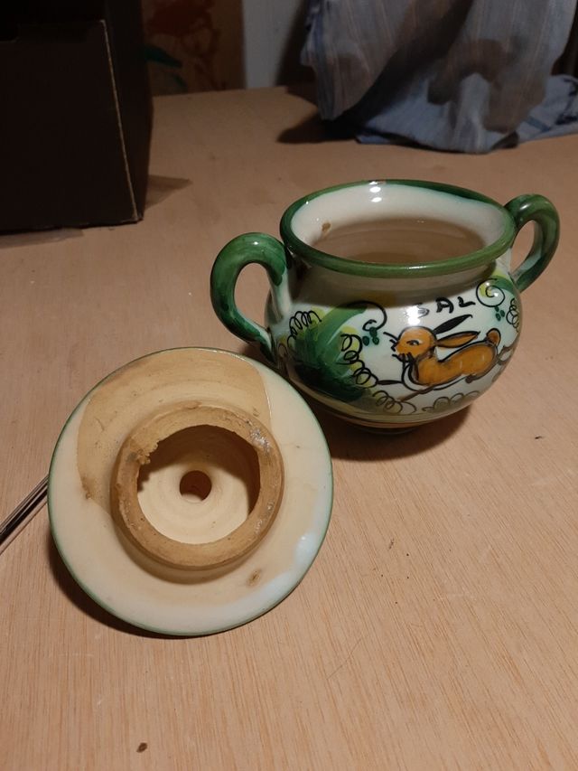 Salero Cerámica - Verde