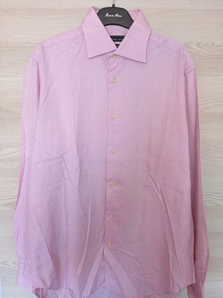 Camisa Zara Man rosa