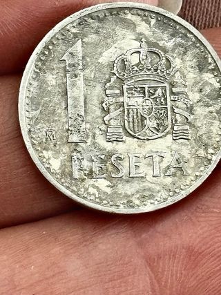 1 Peseta Española 1987 Antigua
