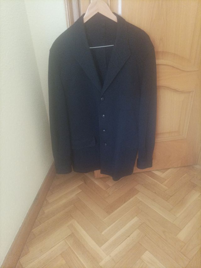 Chaquetón azul marino hombre