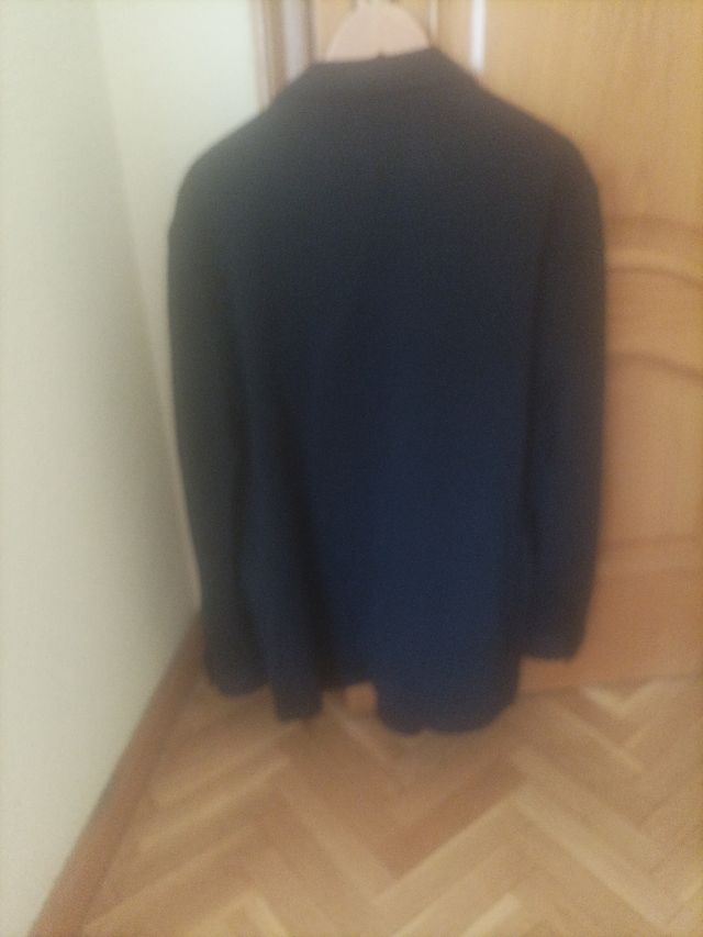 Chaquetón azul marino hombre