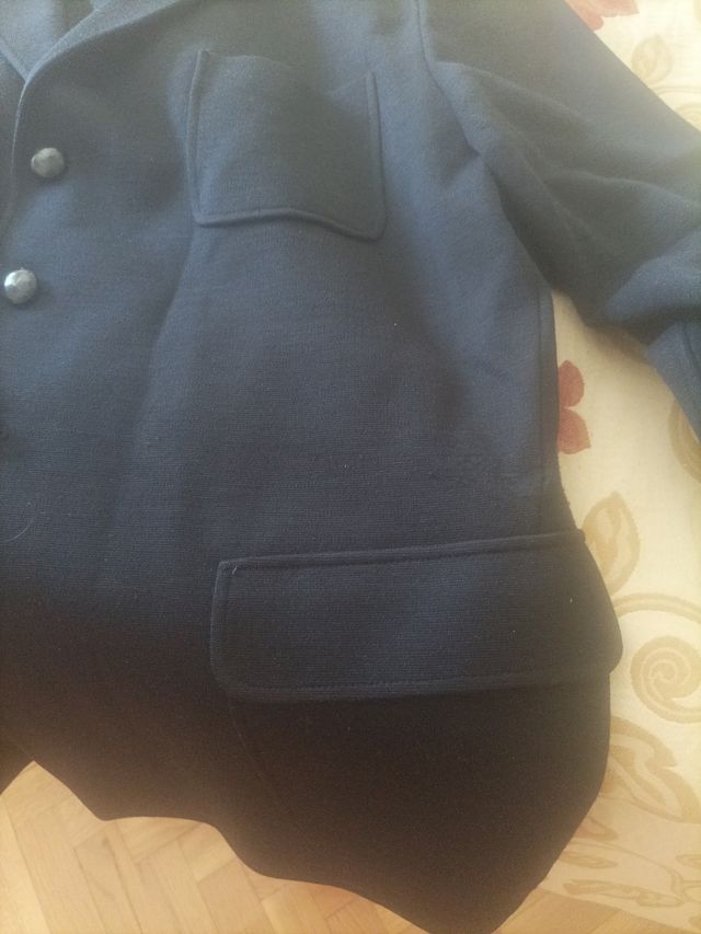 Chaquetón azul marino hombre