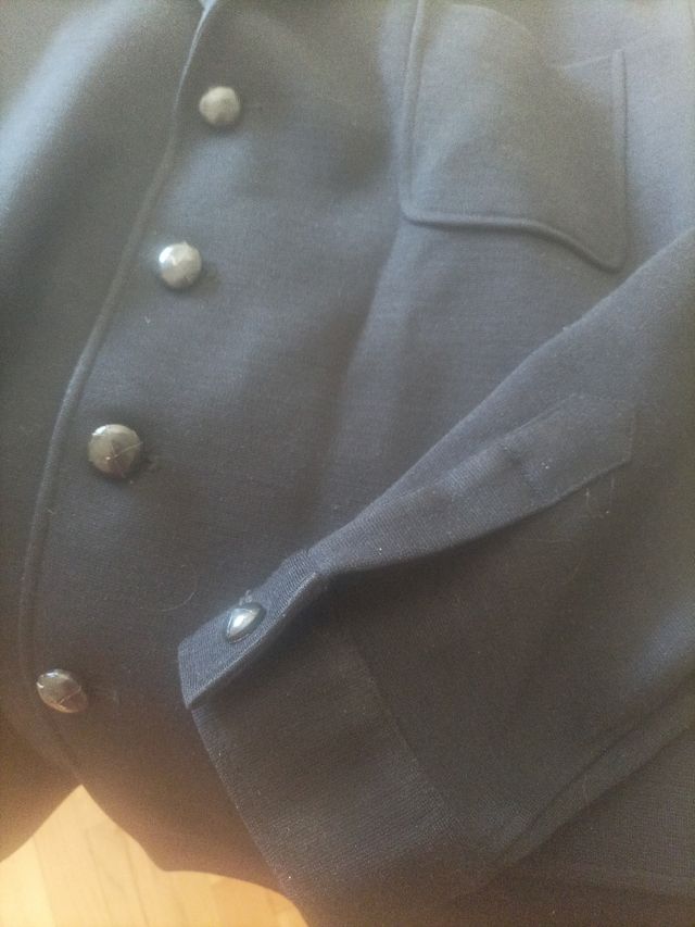 Chaquetón azul marino hombre