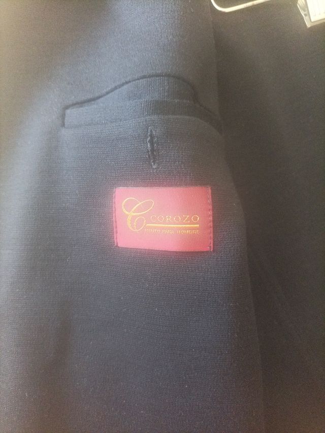 Chaquetón azul marino hombre