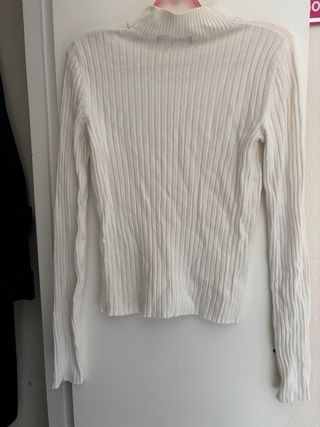 Jersey canalé Bershka XS