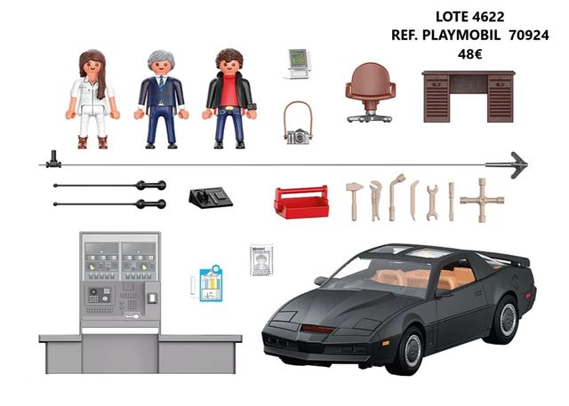 Lote 4622 Playmobil Ref. 70924 Knight Rider