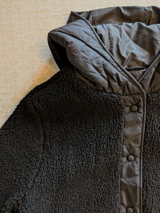 Giacca pile nera M&S