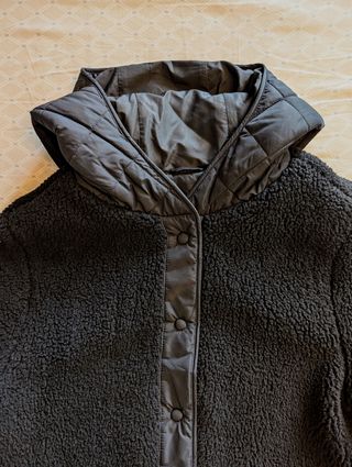 Giacca pile nera M&S