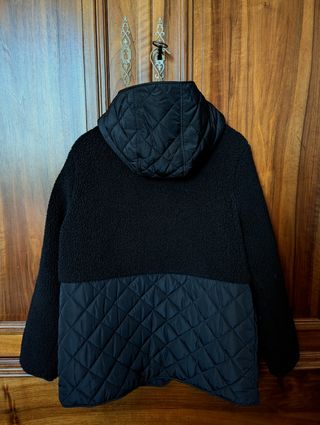 Giacca pile nera M&S