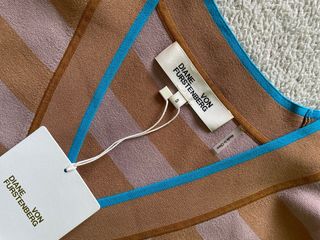 Jersey de rayas Diane von Furstenberg nuevo S