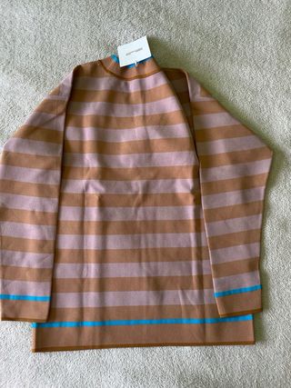 Jersey de rayas Diane von Furstenberg nuevo S