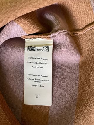 Jersey de rayas Diane von Furstenberg nuevo S