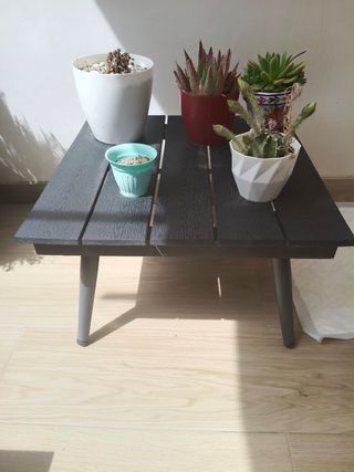 Sillón terraza - Negro y blanco