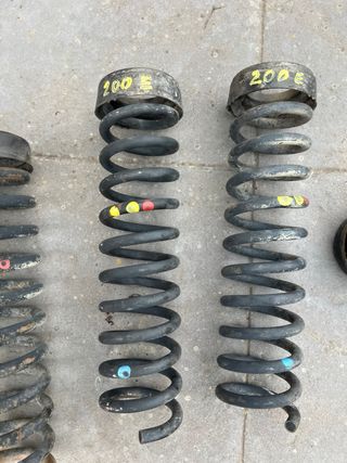 Muelles suspensión Mercedes W124 