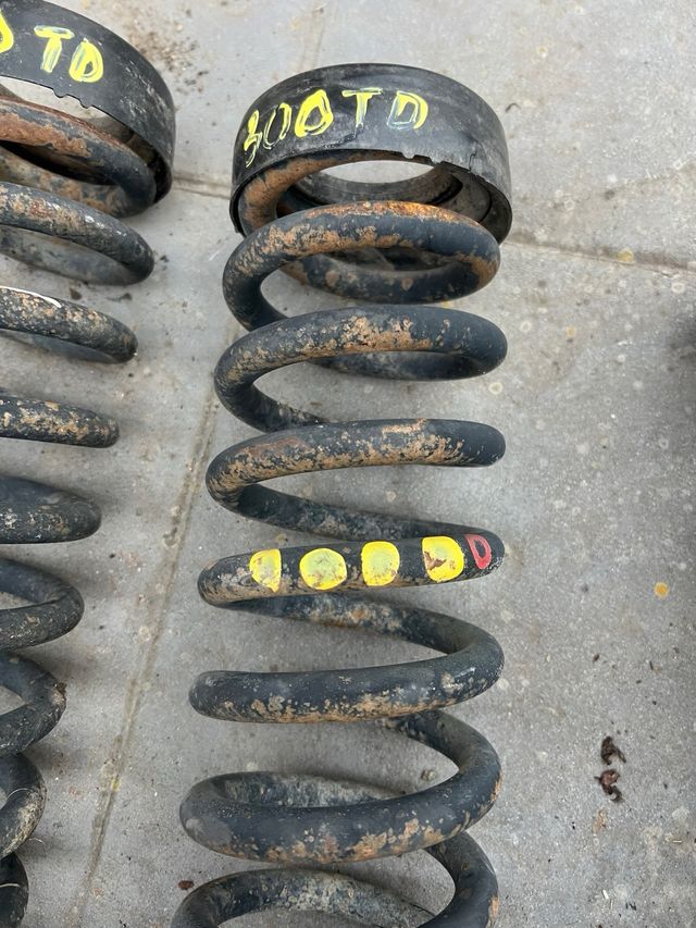 Muelles suspensión Mercedes W124 