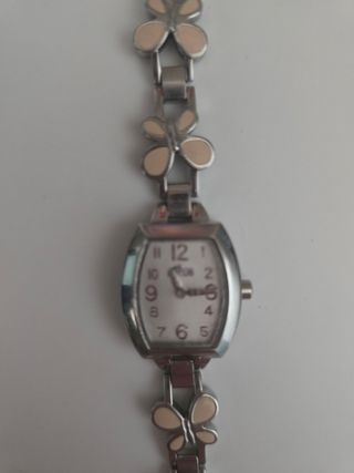 Reloj LOTUS niña - plata y blanco