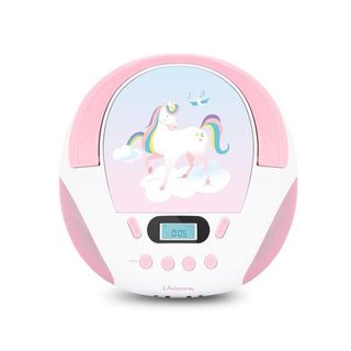 Reproductor CD Portátil Mooov Unicornio
