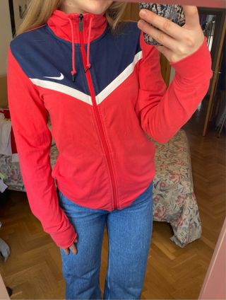 Sudadera Nike rosa mujer
