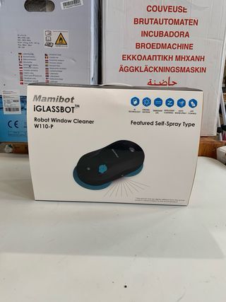 MamiBot W110-P Limpiacristales Robot Color Negro 