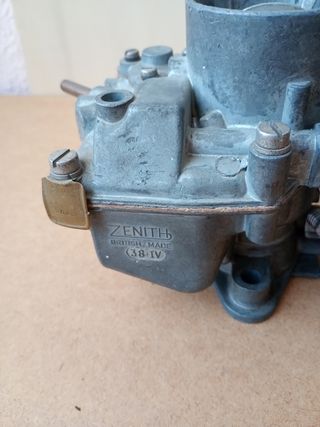 Carburador Zenith 38IV clásico