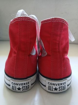 Converse All Star size 37 rosse