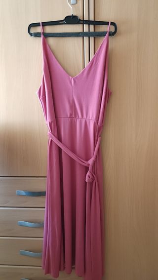 Vestido rosa H&M talla M