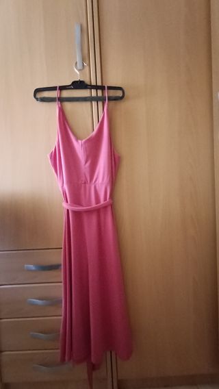 Vestido rosa H&M talla M