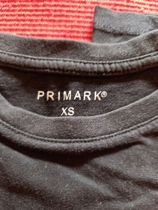 Camiseta negra Primark XS