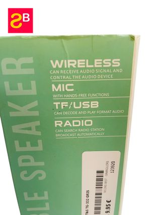 Altavoz Bluetooth T&G TG-332