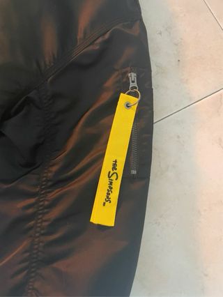 Giacca Bomber Simpson - nera e gialla