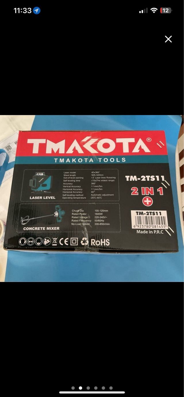 Laser 16 Linee + Miscelatore TM-2131