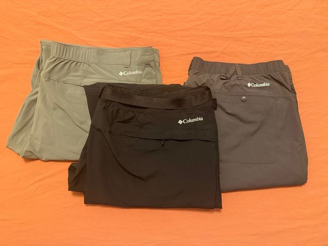 Pantalones Columbia Senderismo (x3)
