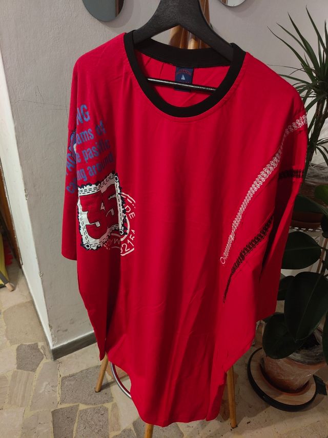 Maglietta rossa uomo