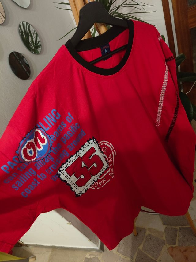 Maglietta rossa uomo