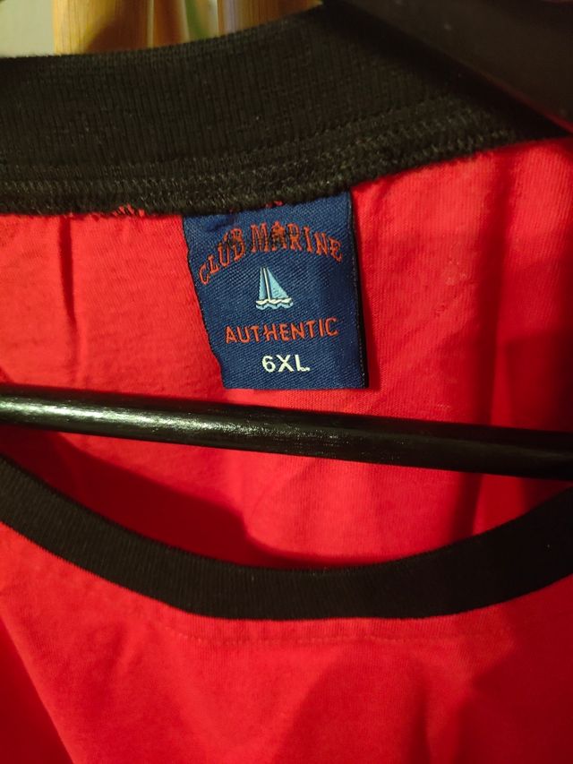 Maglietta rossa uomo