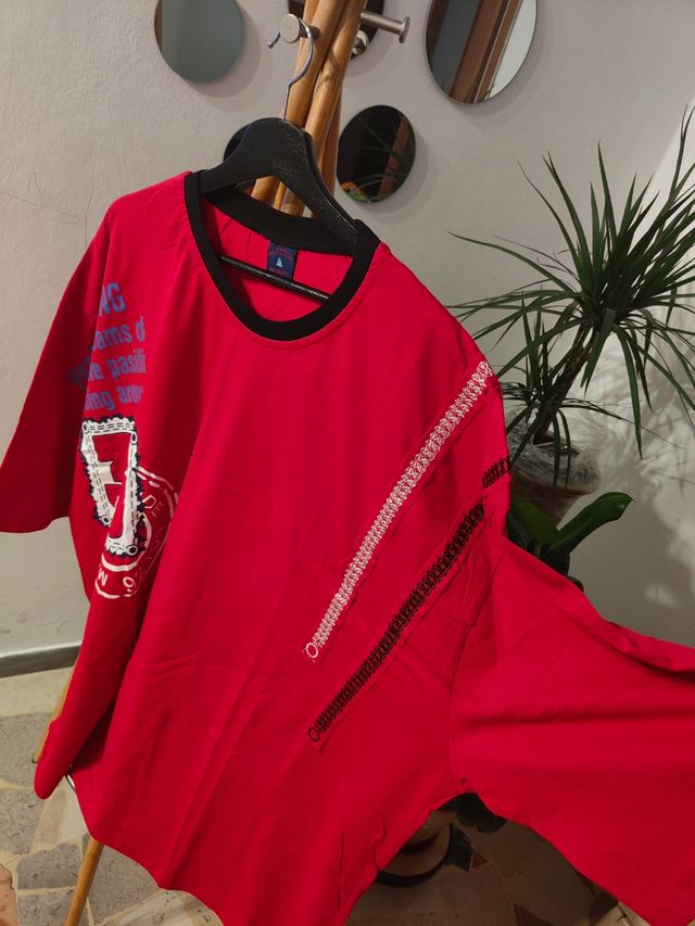 Maglietta rossa uomo