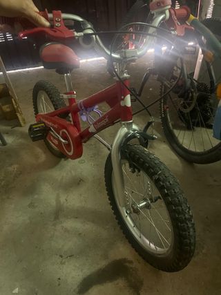 Bicicleta Imaginarium niño o niña roja