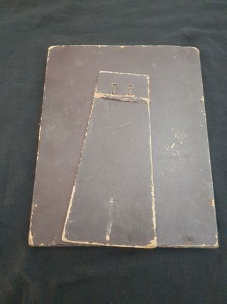 Cuadro antiguo Virgen del Pilar