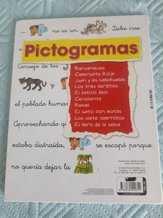 Pictogramas "El libro de la selva"