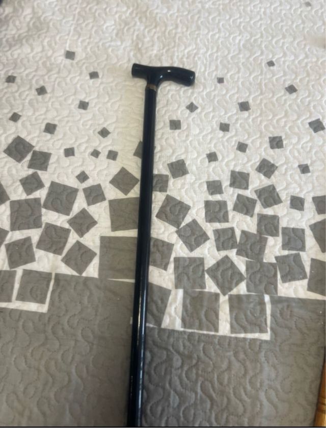 3 Bastones de madera tallado - 3 unidades