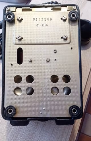 Telefono a disco anni ‘60 vintage