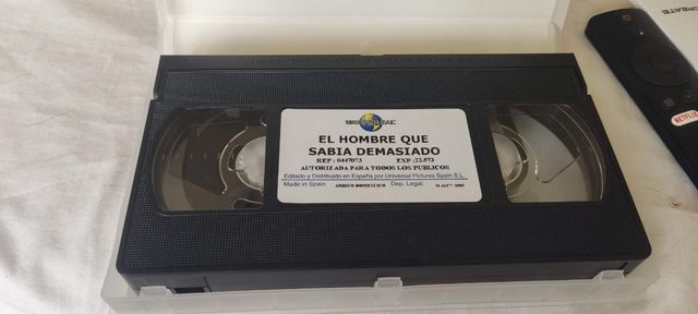 VHS El hombre que sabía demasiado