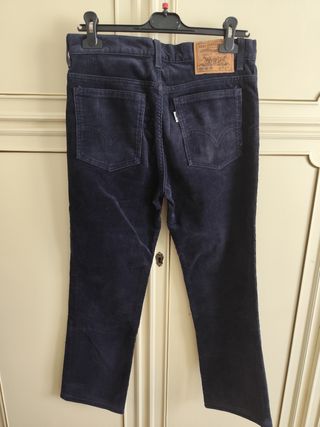 Levi's - Jeans velluto blu