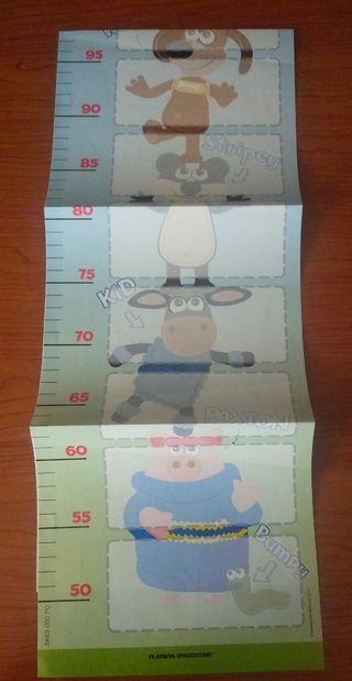 50 Fichas de juego infantiles TIMMY y sus Amigos 