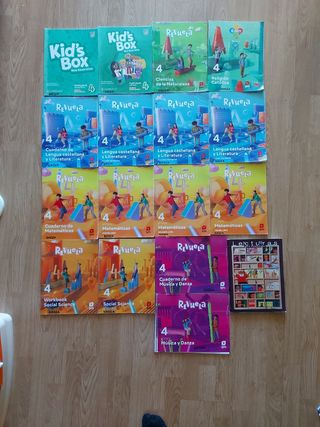 Libros de cuarto de primaria