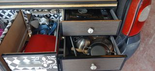 Mueble camper Citroen Picasso